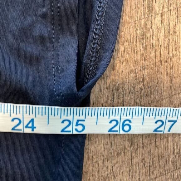 J. Jill Womens Crew Neck Buttoned Back Short Sleeve Knit Blouse Navy Size XL NWT - Picture 7 of 8